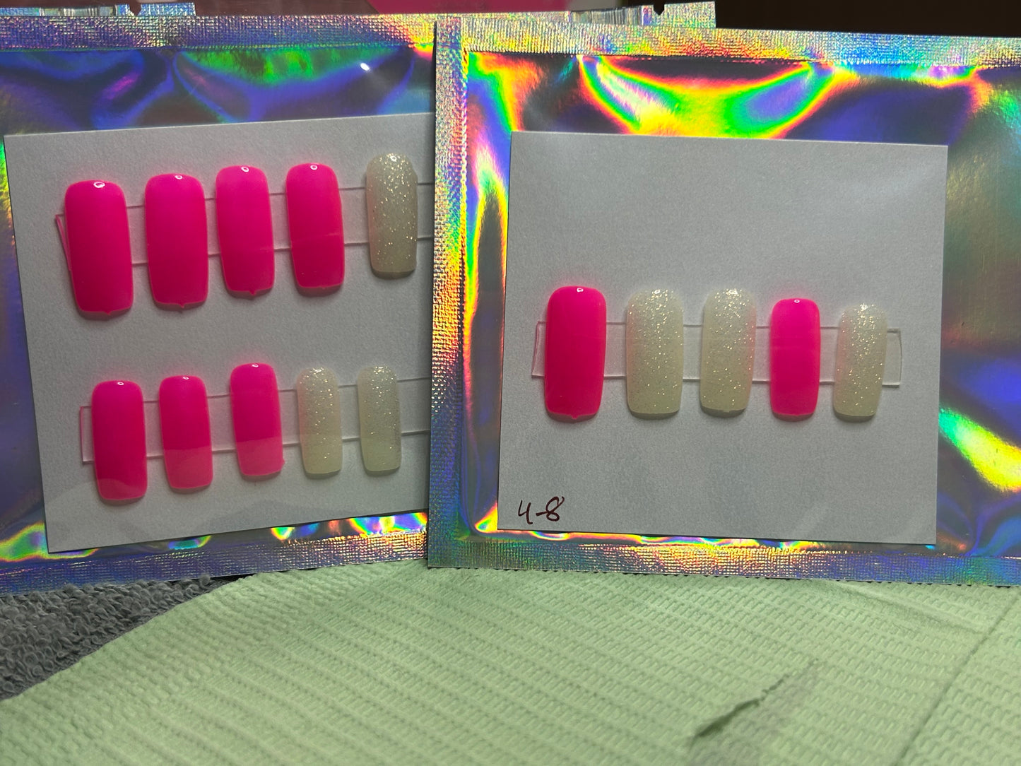 Pink Glitter Valentines