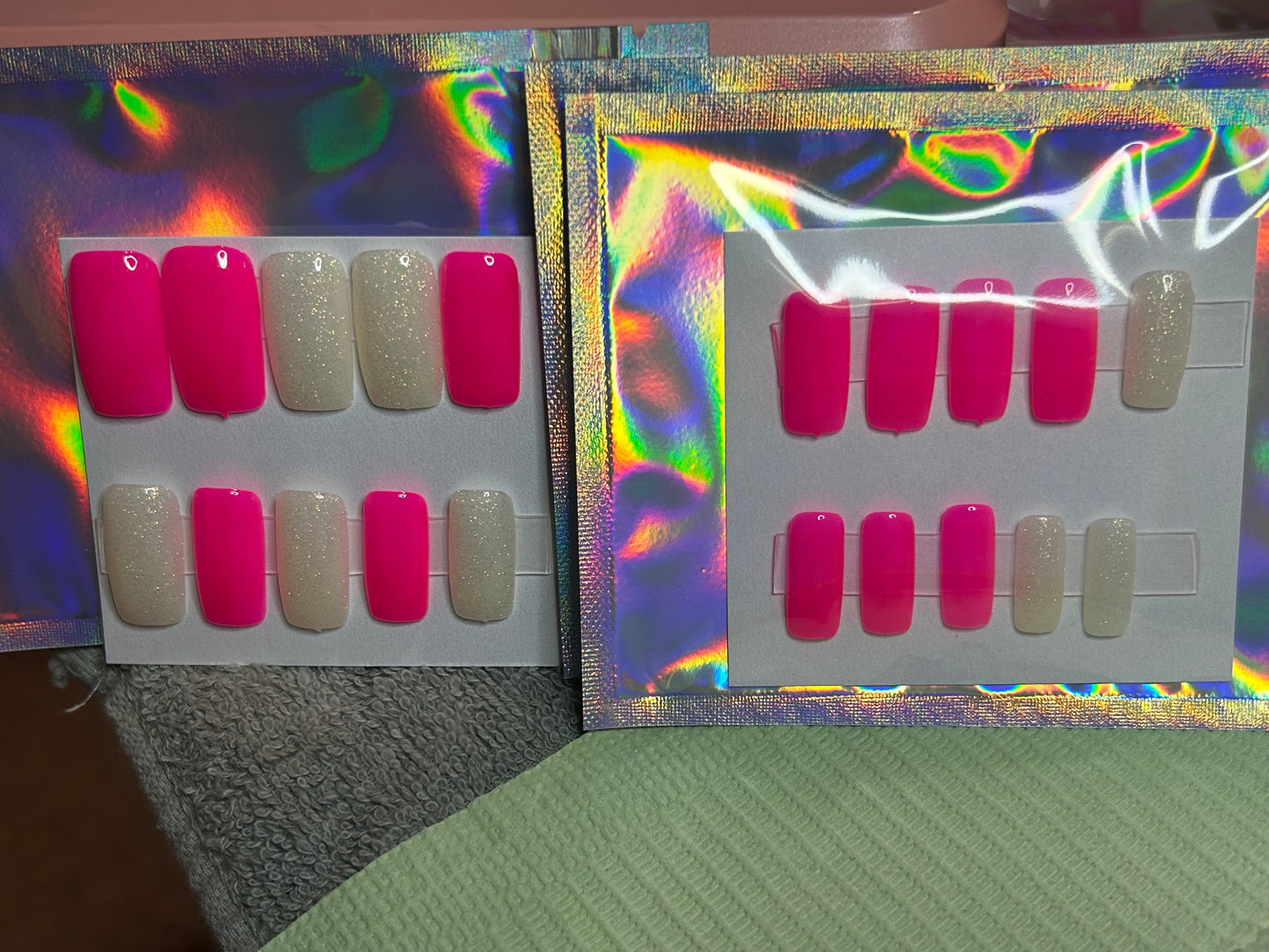 Pink Glitter Valentines