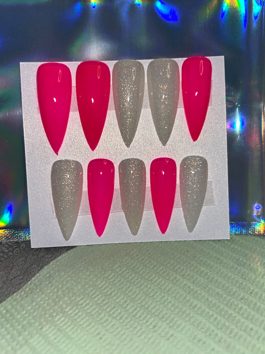 Pink Glitter Valentines